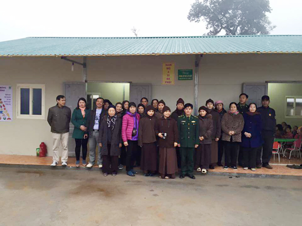 Nhà lắp ghép - Trường học bán trú cho em tại  Lai Châu